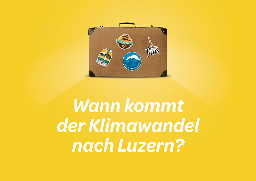 Wann kommt der Klimawandel <br/>nach Luzern?